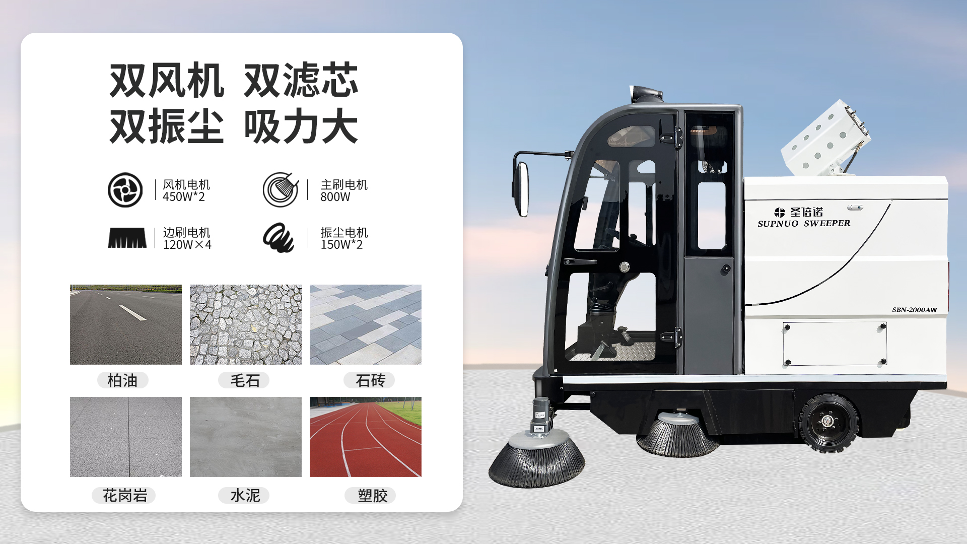 邵阳电动扫地车在机场清洁中的应用